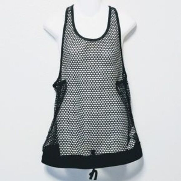 NWOT FABLETICS Carly Mesh Workout Tank Top L - Picture 2 of 9